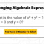 Math Riddles: 5 algebraic expressions with answers