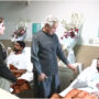 Khawaja Asif visits CMH Rawalpindi
