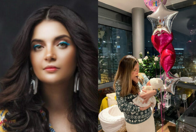 Armeena Khan blessed with a baby girl, see photos