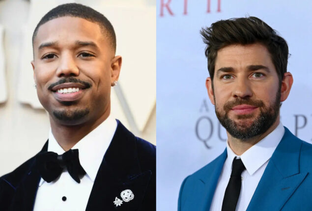 Michael B Jordan have discussed a possible Jack Ryan-John Clark crossover says, John Krasinski