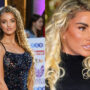Princess just look like her mother Katie Price in latest snap