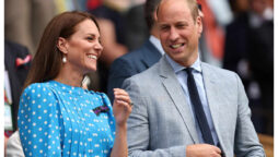 Prince William and Kate Middleton visit Boston Harbor
