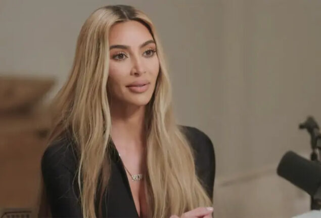 Kim Kardashian says she’s starting to let free little bit in her 40s