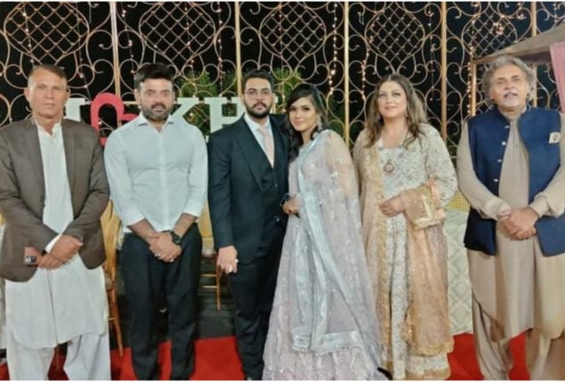 Fazila Qazi’s son Ahmed Nizamani’s wedding photos