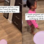 Touching video: 2-year-old knows how to care for pregnant mom