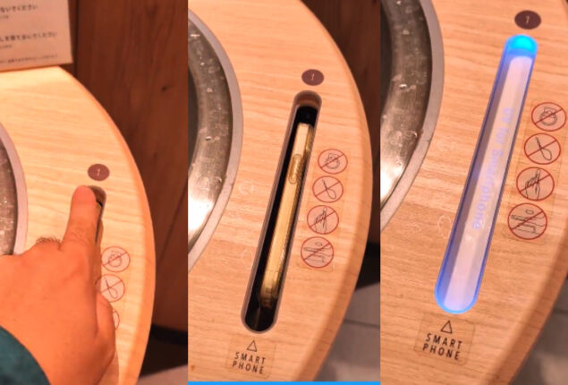 Smart sink was meant to wash hands and mobile devices