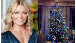 Kelly Ripa Shows Off Her Christmas Tree With 33 Years Old Ornament