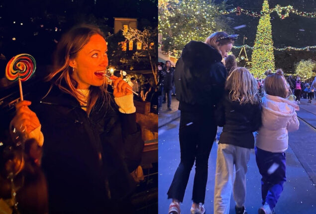 Olivia Wilde visits Disneyland with kids after Harry Styles breakup