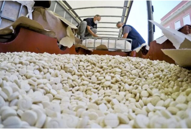 Jordan detects a seizable amount of amphetamine haul at Iraq border