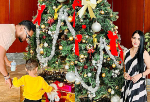 Photos: Saniya Shamshad celebrates Christmas with family