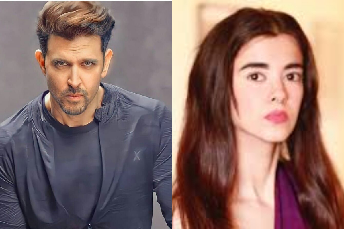 Hrithik Roshan poses with Saba Azad during New Year holiday, See photo