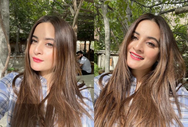 Aiman Khan looks gorgeous as the sun kisses her skin