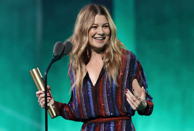 Ellen Pompeo’s acceptance speech at People’s Choice Awards