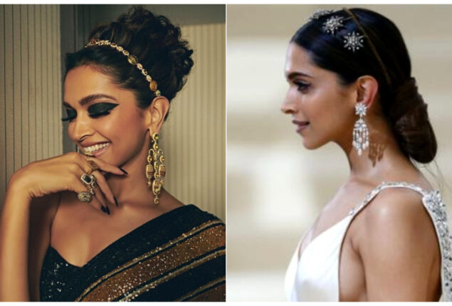 Deepika Padukone makes a case for the slicked-back bun as she elevates a  classic wedding guest hairstyle | Vogue India