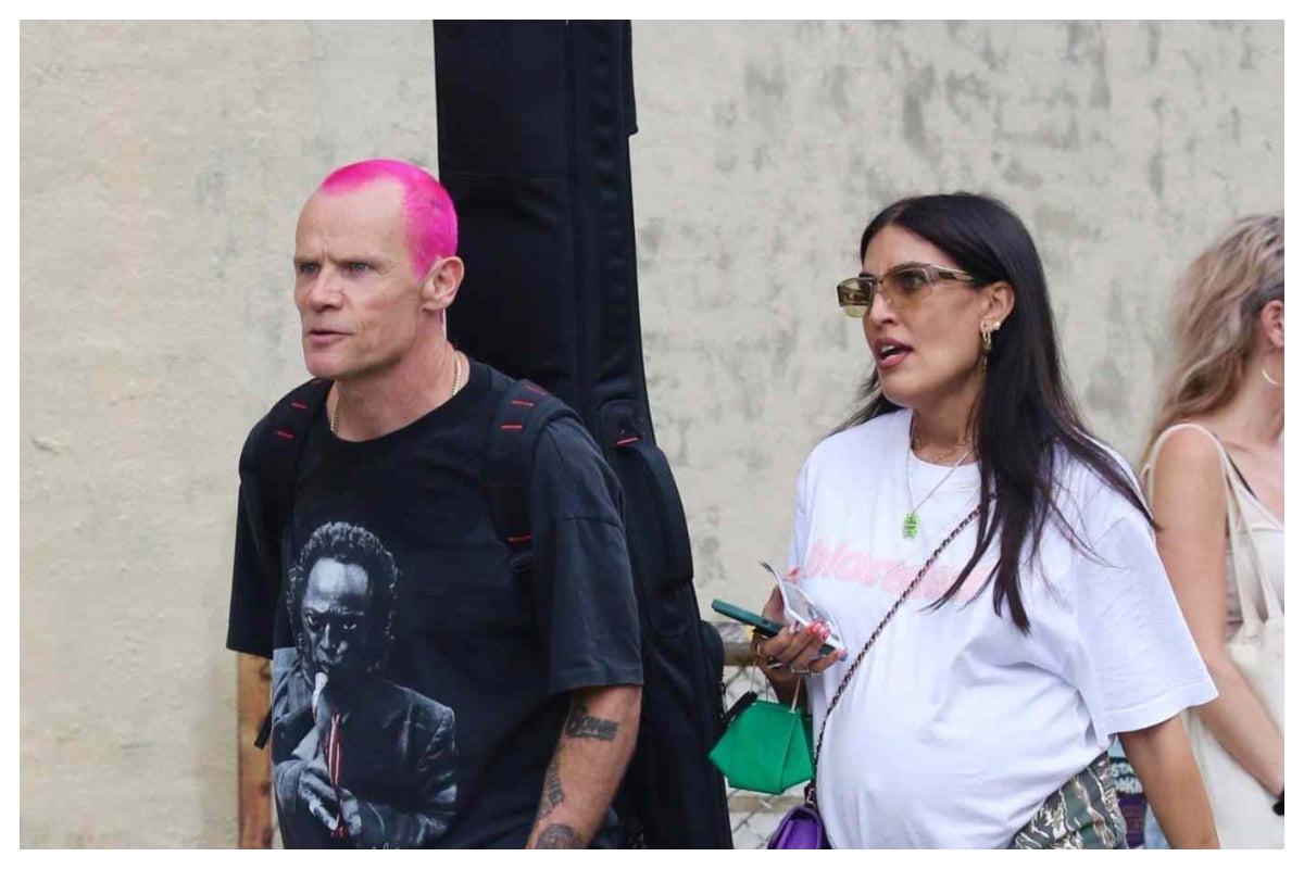 Melody Ehsani and Flea