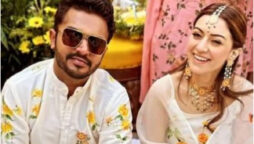 Hansika Motwani and Sohael Khaturiya at their Haldi ceremony