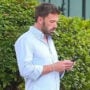 Ben Affleck takes smoking break while Jennifer Lopez shops with son