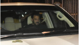 Bollywood star Salman Khan is spotted in Mumbai