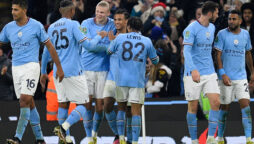 Manchester City registers dramatic 3-2 win against Liverpool in thriller League Cup match