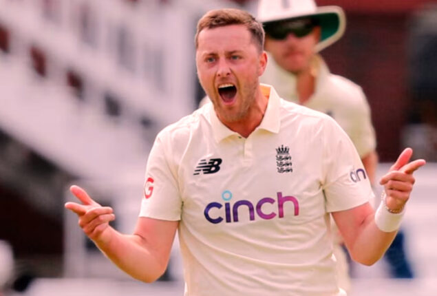Ollie Robinson “thought about retirement” after he got injured