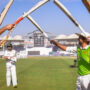 Azhar Ali gets a guard of honour as he leaves the field for last time