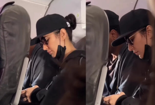 Watch: Katrina Kaif & Vicky Kaushal travelling in economy class