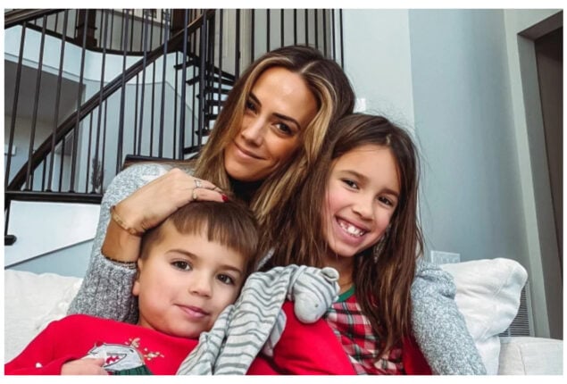 Jana Kramer celebrates Christmas with her kids after a day late