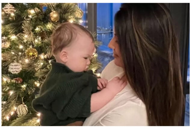 Olivia Munn and John Mulaney Celebrate christmas with son