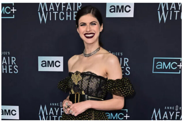 Alexandra Daddario Nails a Bewitching Gothic costume