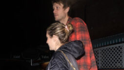 Emma Roberts dines with Cody John