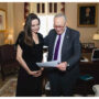 Angelina Jolie and Daughter Zahara Meet With Lawmakers to Advocate for Crime Victim Legislation