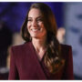 Kate Middleton Beams in Burgundy as She Arrives to Host Second Annual Christmas Concert