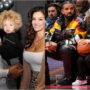 Aubrey Drake’s son Adonis looks a grown-up kid at the Slam Dunk event