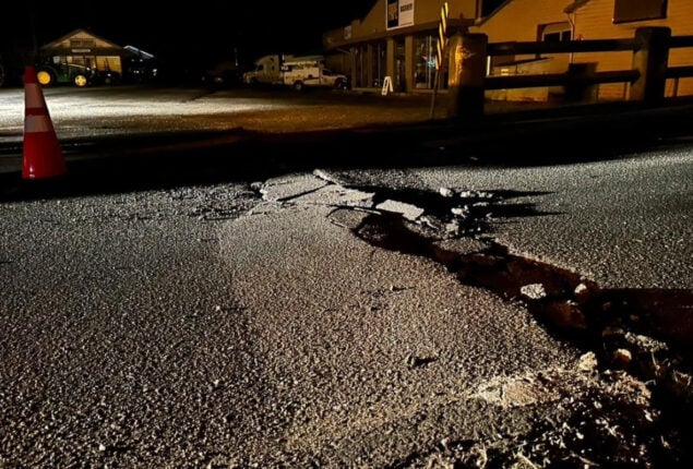 Northern California earthquake injures 2, said authorities