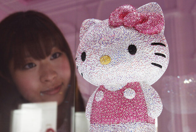 Hello Kitty is not a cat, people are guessing the gender