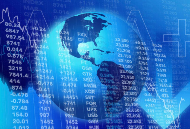 Global stock market mixed as oil prices well up amid Russian threat