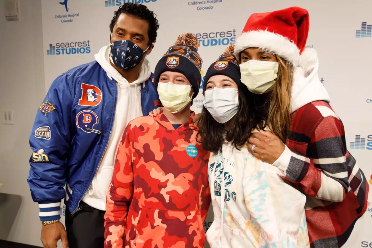 Ciara and Russell Wilson