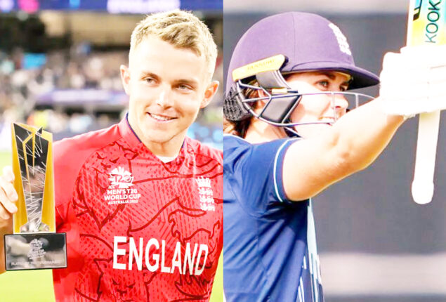 Sam Curran and Nat Sciver have been nominated for ICC awards