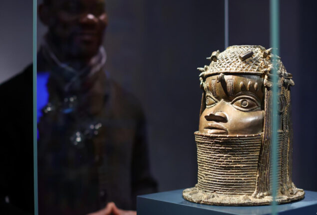 Looted Benin Bronzes returned to Nigeria by Germany