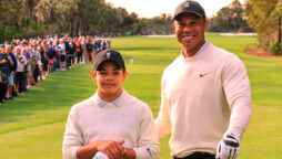 Tiger Woods will play PNC Championship with son Charlie, 13