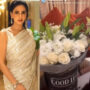 Find out who sent these “good luck” bouquets to Saba Qamar