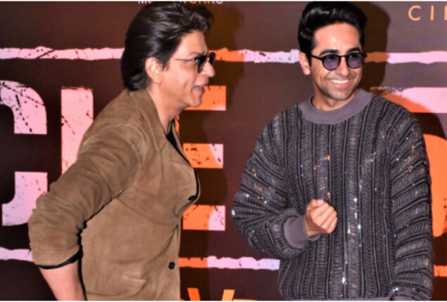 Ayushmann Khurrana recalls wanting a look of SRK