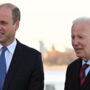 Prince William Joins President Joe Biden in Boston