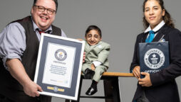 Iranian man becomes world’s shortest man