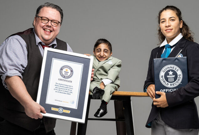 Iranian man becomes world’s shortest man