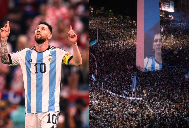 FIFA World Cup: Argentine fans cheers in streets following their team’s victory