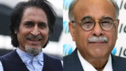 Najam Sethi take charge of PCB, announces end of Ramiz Raja’s power
