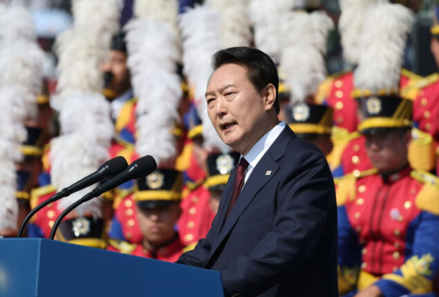 South Korea’s Yoon Suk-yeol vows to advance creation of military unit specialising in drones