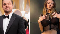 Leonardo DiCaprio grabs dinner with Victoria Lamas