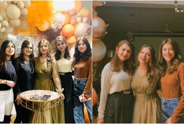 Dananeer Mobeen celebrates her birthday with famous celebrities